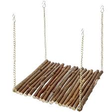 Wooden Swing for Rodents & Birds