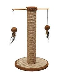Pawise Scratcher Post With Toy 35X35X55Cm