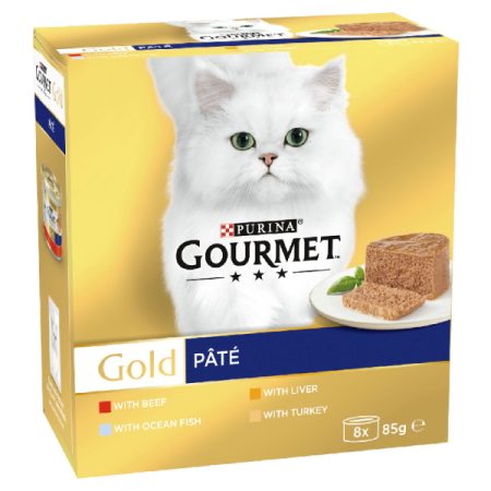 GOURMET Gold, Pate, Ocean Fish - 8x85G