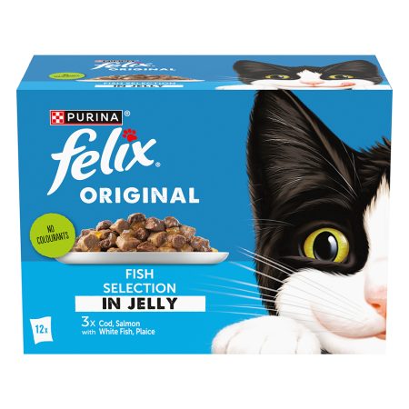 Felix Fish Selection in Jelly, 12 Pack