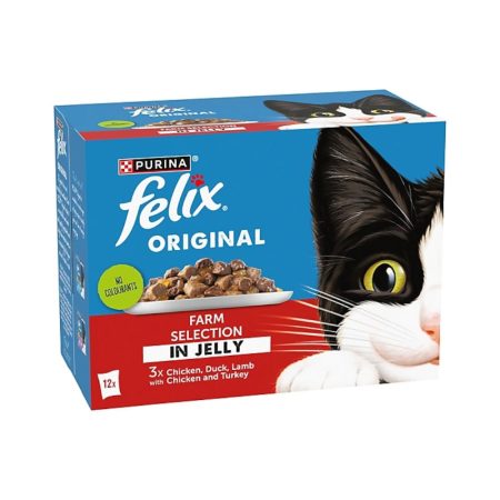 Felix Farm Selection in Jelly, 12 Pack
