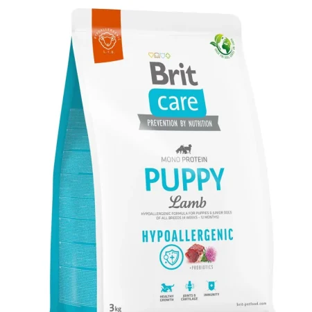 BRIT Care Hypoallergenic Puppy Lamb, 3 kg