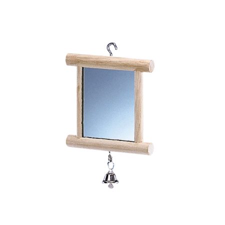 Hanging mirror w/bell