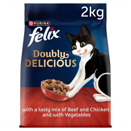 FELIX Doubly Delicious Dry Cat Food