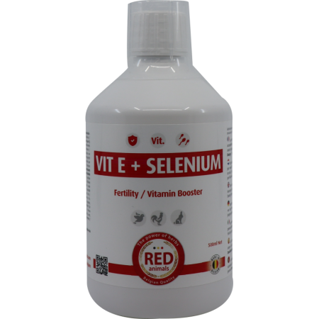 Vit E + Selenium 500ml - Red Animals