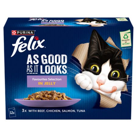 Felix "As Good As It Looks" Favourites Selection In Jelly, 12x85g