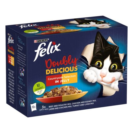 Felix Doubly Deli Meat Selection 12x85g