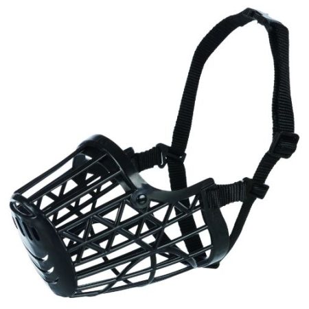 Muzzle, plastic, S, black