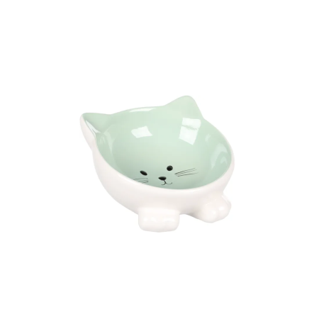 Feeding and drinking bowl Puzi Green