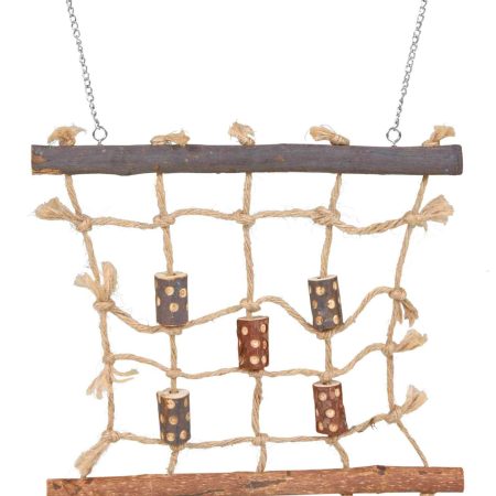 Trixie Natural Living Rope Climbing Wall 27x24cm