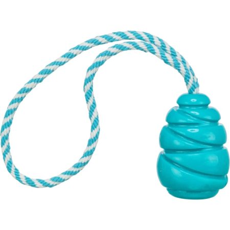 Super Strong jumper with rope, TPR, 35 cm/6.2 cm, petrol
