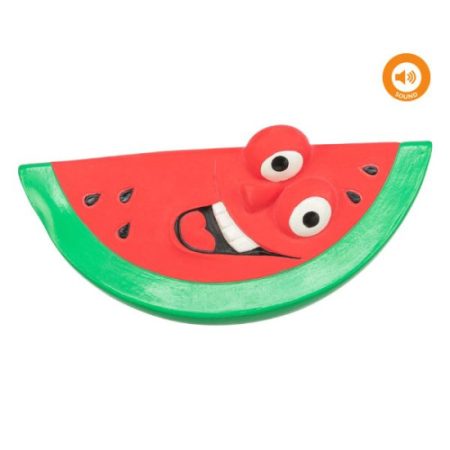 Watermelon, latex, 15.5 cm, light green/red